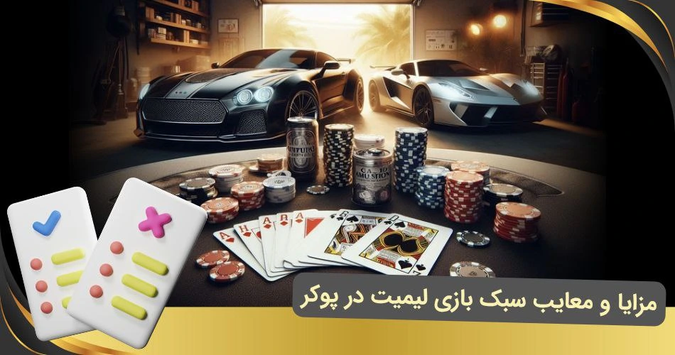 مزایا و معایب لیمیت در پوکر