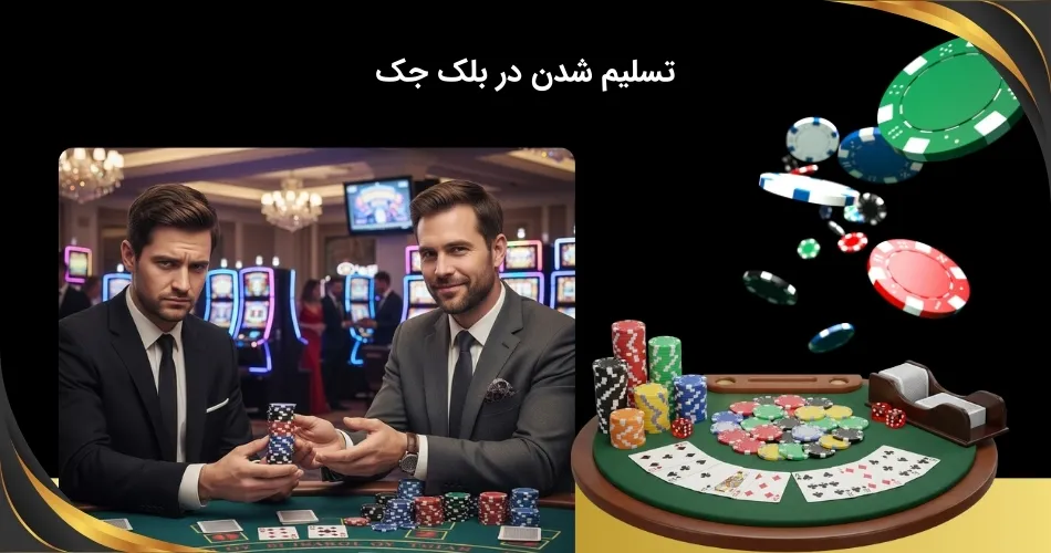 واگذاری دست در بلک جک